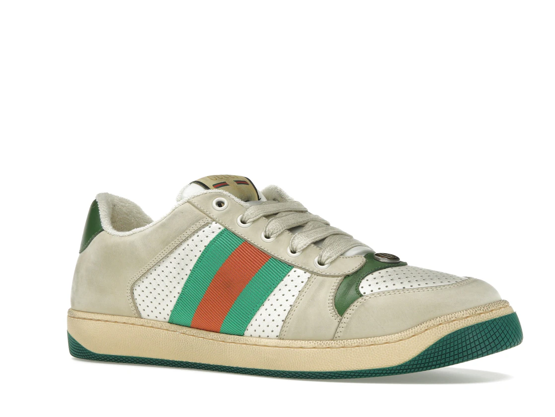 Vue 4 de Gucci Screener Distressed Green Orange