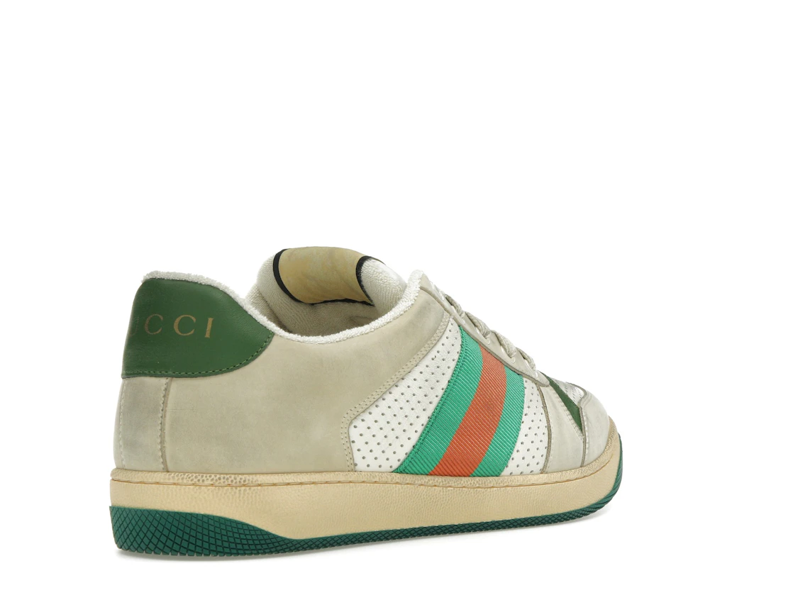 Vue 32 de Gucci Screener Distressed Green Orange