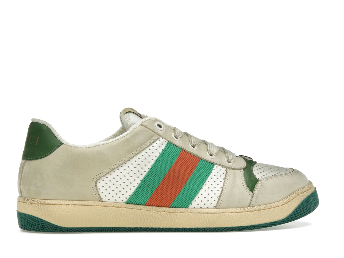 Vue 36 de Gucci Screener Distressed Green Orange