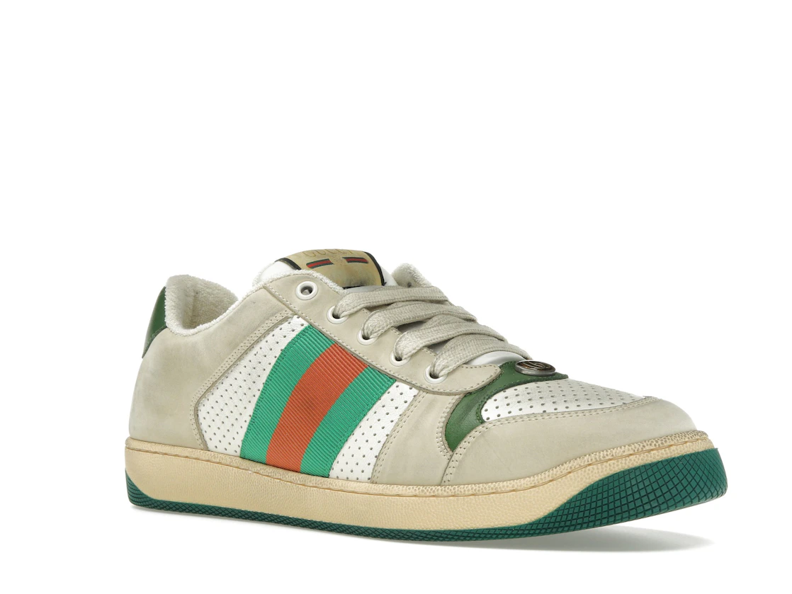 Vue 5 de Gucci Screener Distressed Green Orange