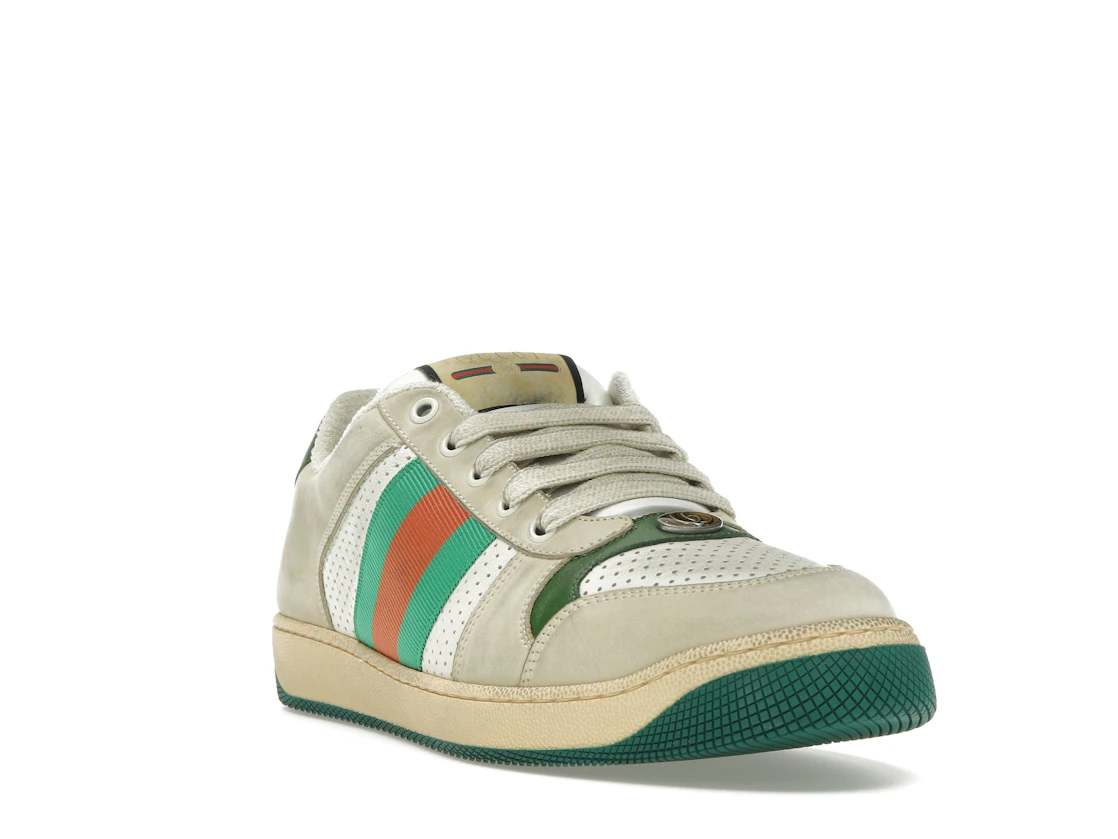 Vue 7 de Gucci Screener Distressed Green Orange