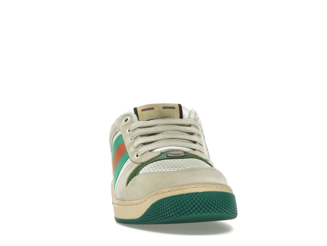 Vue 9 de Gucci Screener Distressed Green Orange