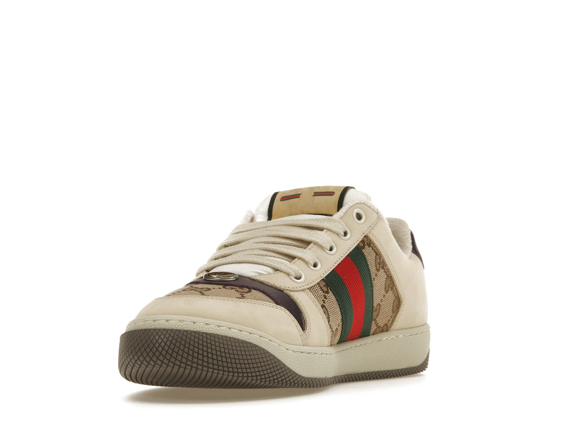 Vue 13 de Gucci Screener Beige Ebony GG Canvas