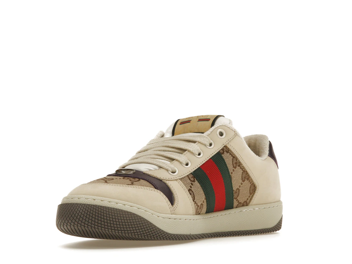 Vue 14 de Gucci Screener Beige Ebony GG Canvas