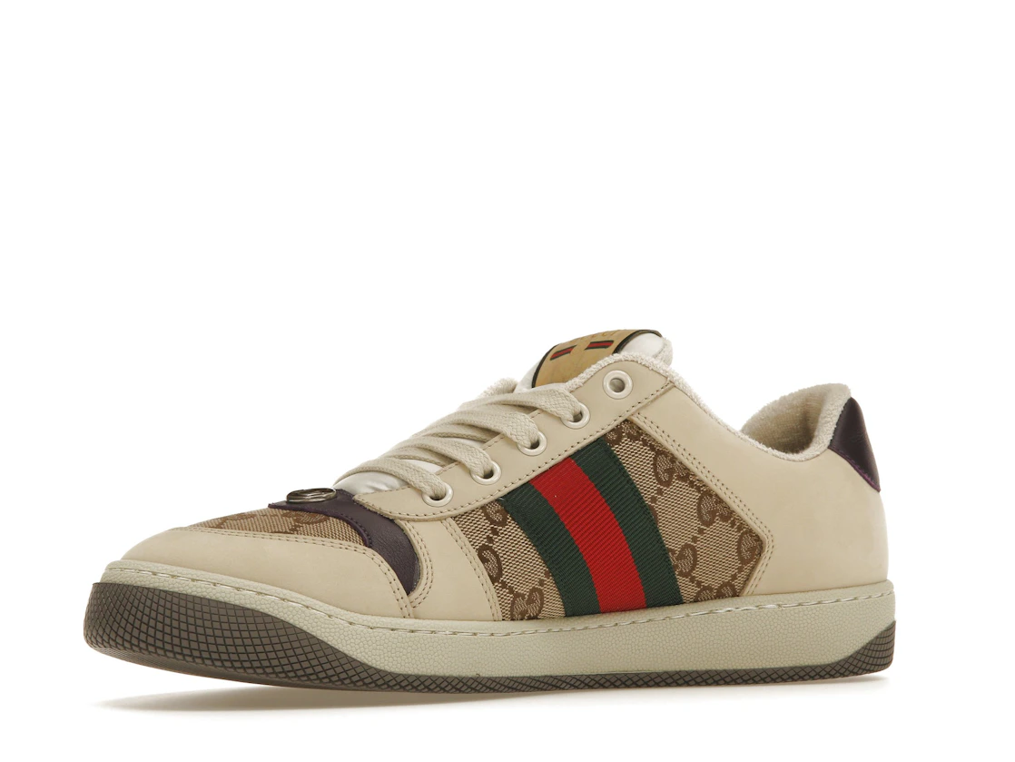 Vue 16 de Gucci Screener Beige Ebony GG Canvas