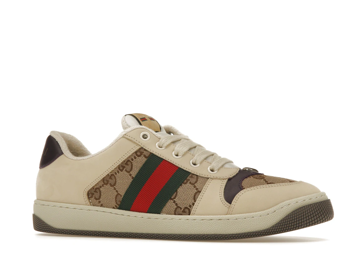 Vue 3 de Gucci Screener Beige Ebony GG Canvas