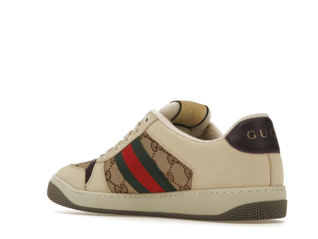 Vue 23 de Gucci Screener Beige Ebony GG Canvas