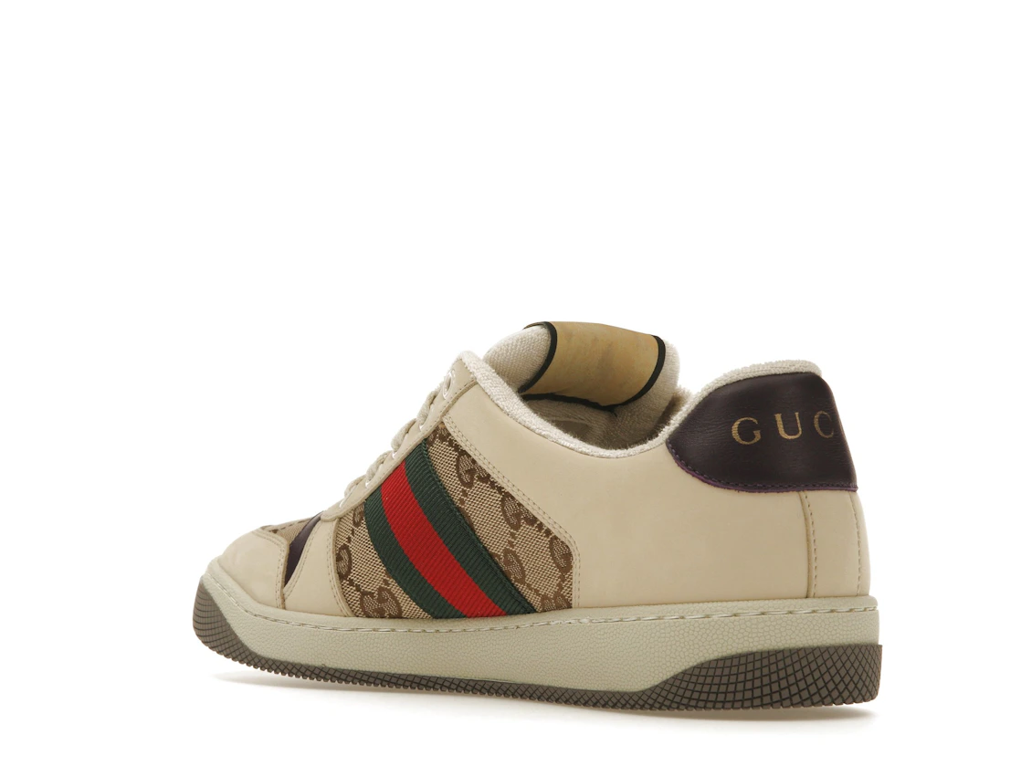 Vue 24 de Gucci Screener Beige Ebony GG Canvas