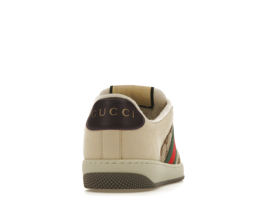 Vue 29 de Gucci Screener Beige Ebony GG Canvas