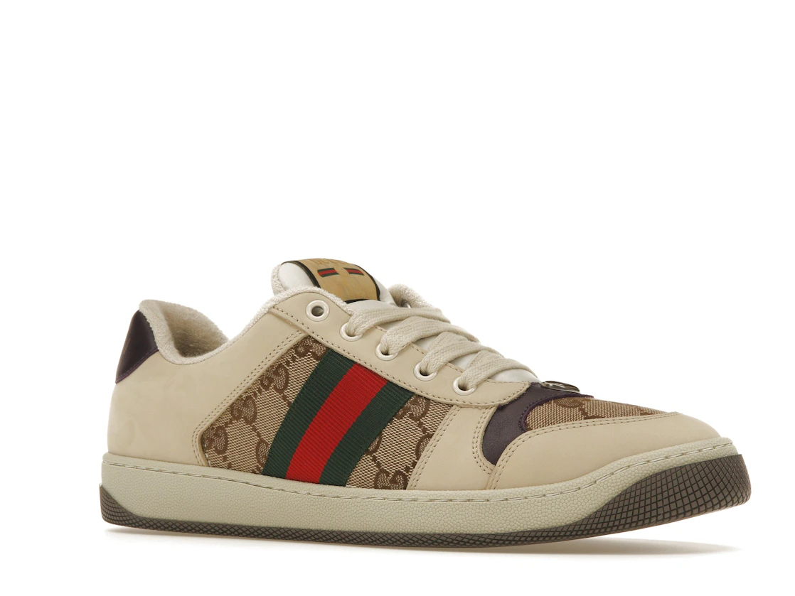 Vue 4 de Gucci Screener Beige Ebony GG Canvas