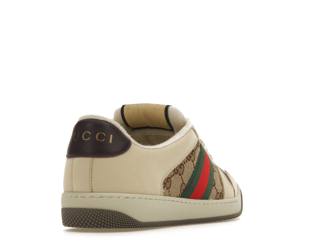 Vue 31 de Gucci Screener Beige Ebony GG Canvas
