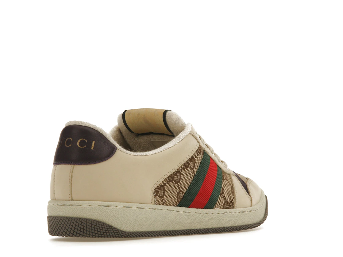 Vue 32 de Gucci Screener Beige Ebony GG Canvas