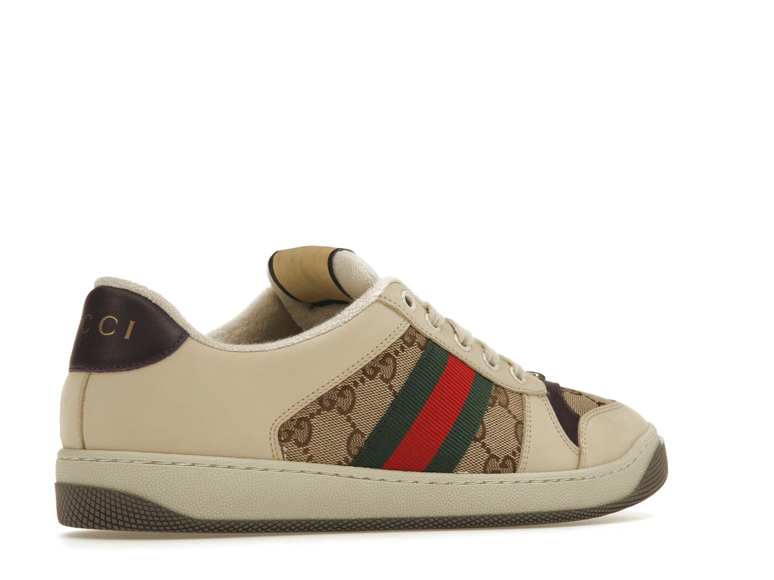 Vue 34 de Gucci Screener Beige Ebony GG Canvas
