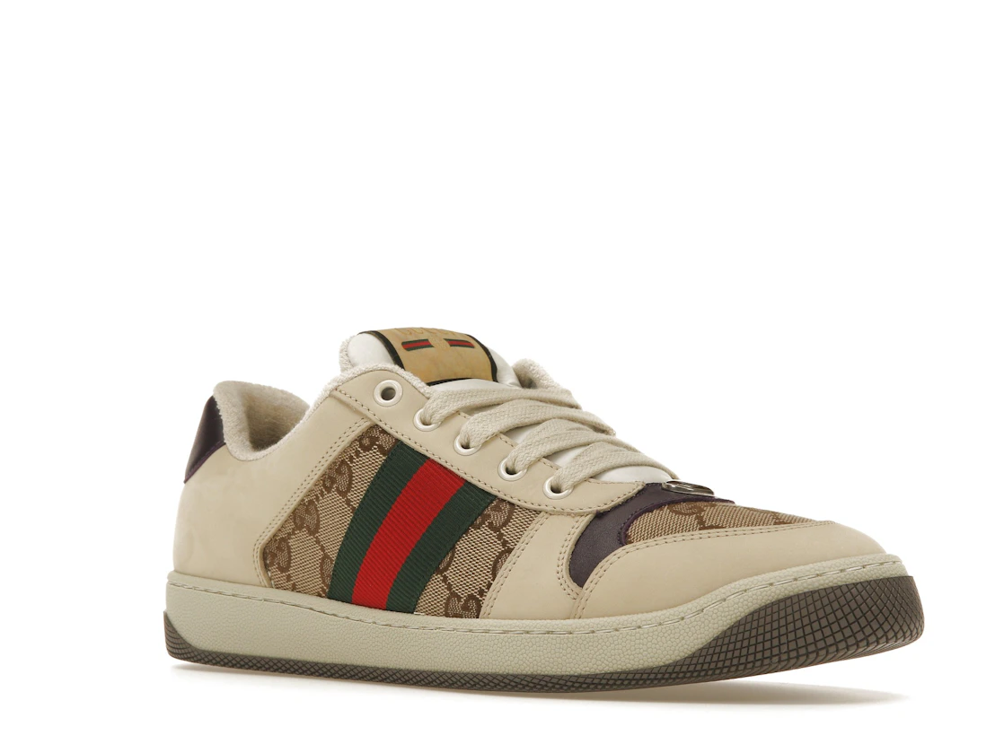 Vue 5 de Gucci Screener Beige Ebony GG Canvas