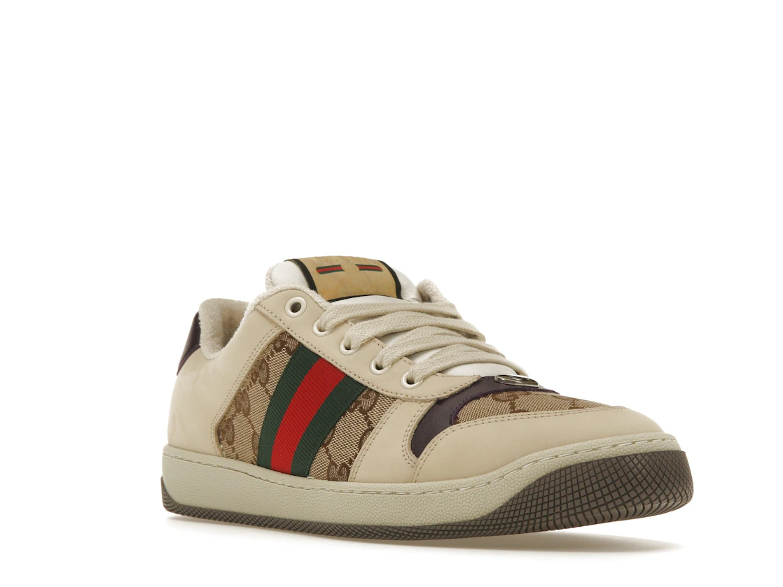 Vue 6 de Gucci Screener Beige Ebony GG Canvas