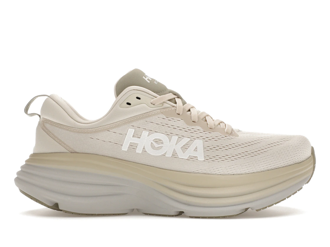 Vue 1 de Hoka One One Bondi 8 Oat Milk Barley