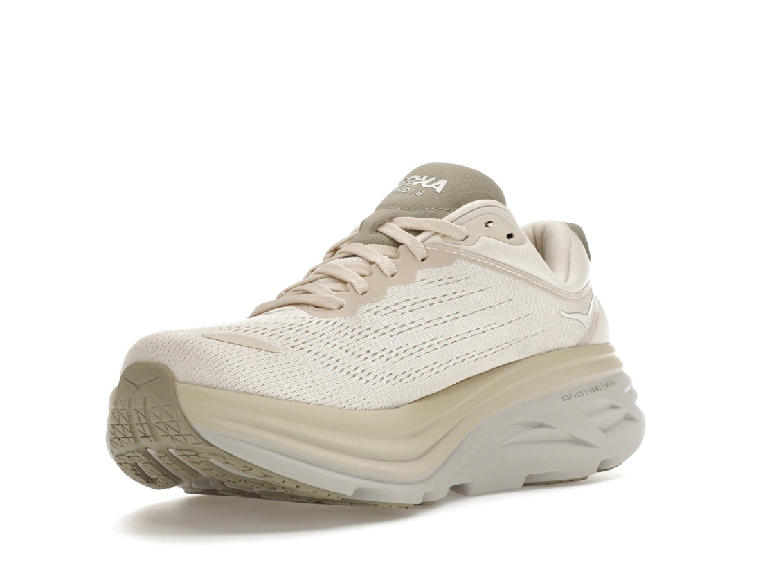 Vue 14 de Hoka One One Bondi 8 Oat Milk Barley