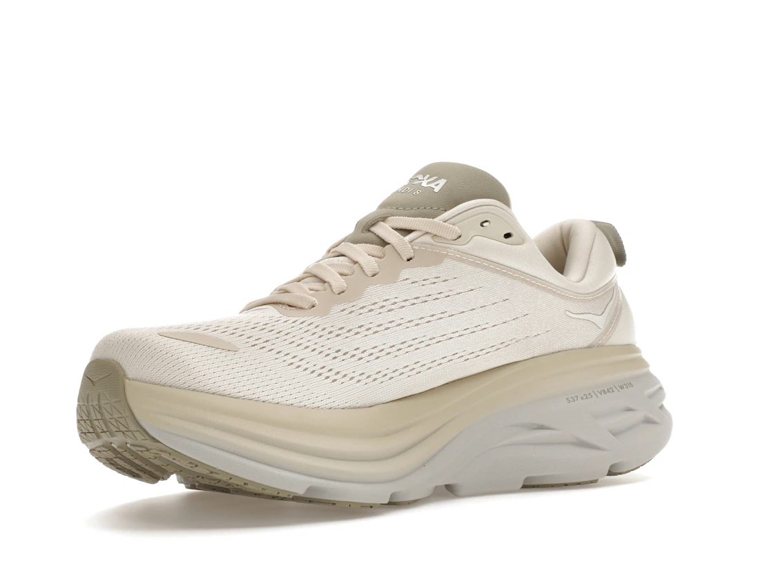 Vue 15 de Hoka One One Bondi 8 Oat Milk Barley