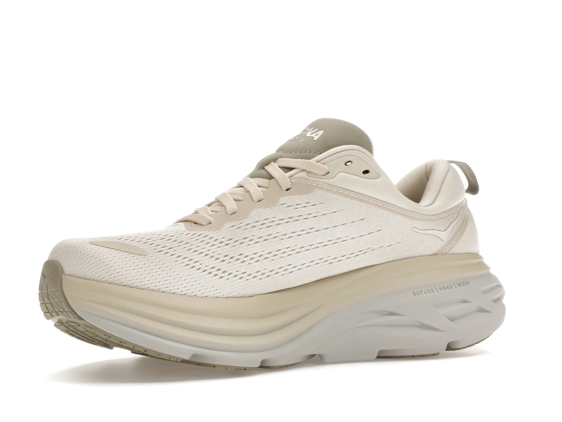 Vue 16 de Hoka One One Bondi 8 Oat Milk Barley
