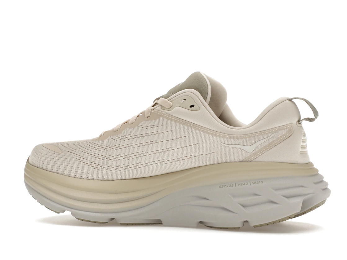 Vue 21 de Hoka One One Bondi 8 Oat Milk Barley