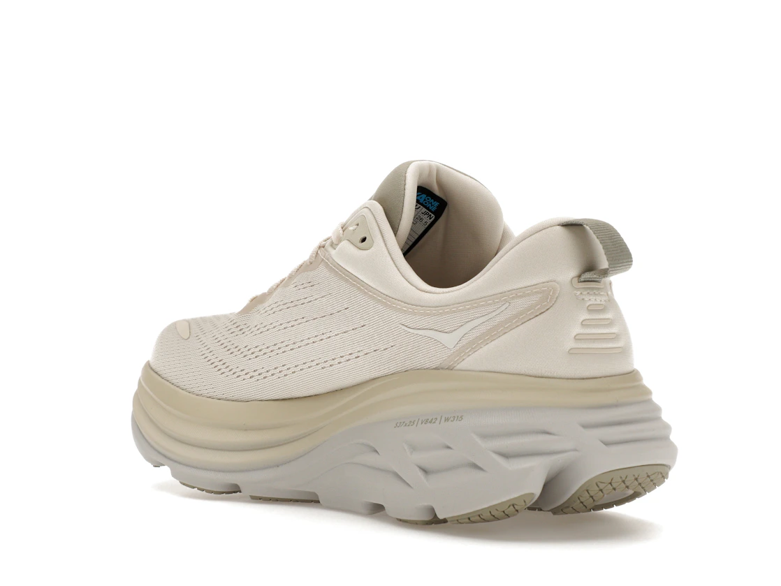 Vue 24 de Hoka One One Bondi 8 Oat Milk Barley