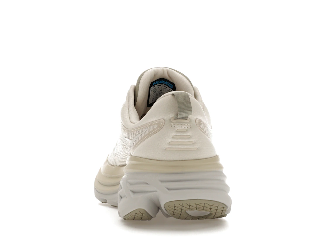 Vue 27 de Hoka One One Bondi 8 Oat Milk Barley