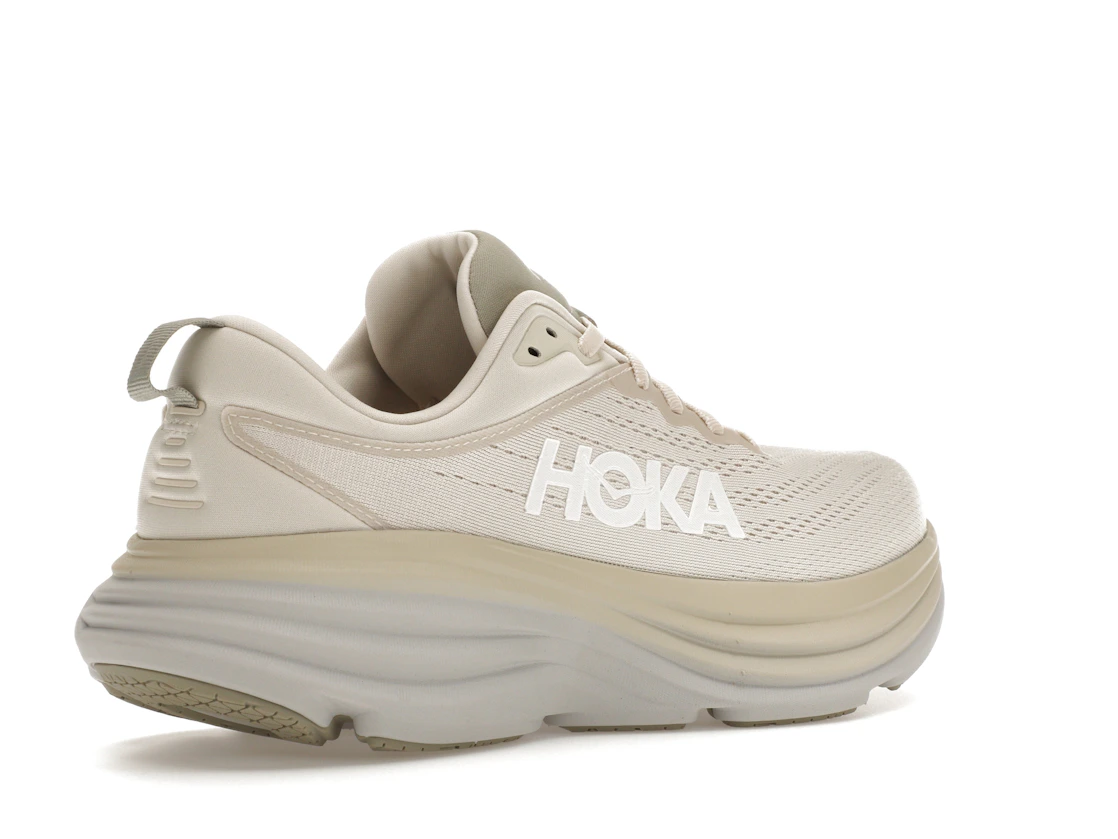 Vue 33 de Hoka One One Bondi 8 Oat Milk Barley