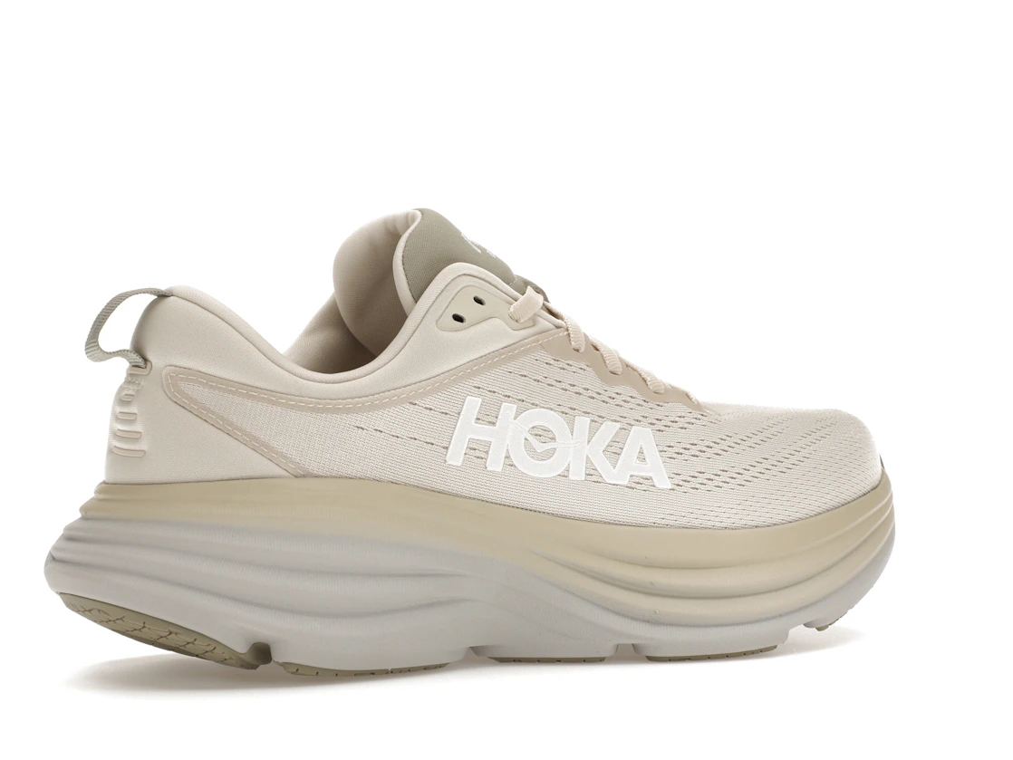 Vue 34 de Hoka One One Bondi 8 Oat Milk Barley