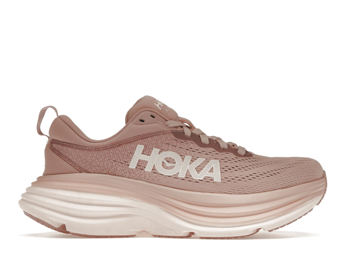 Vue 1 de Hoka One One Bondi 8 Pale Mauve 