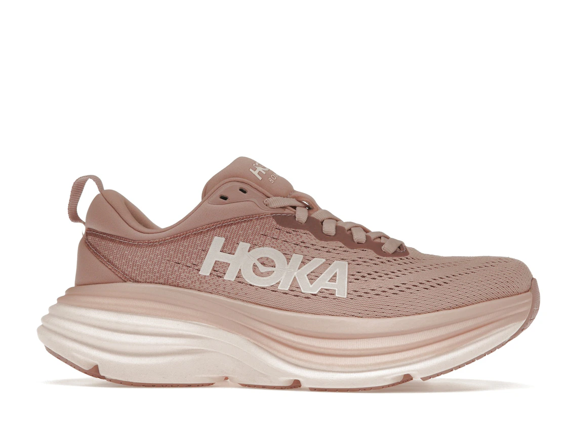 Vue 2 de Hoka One One Bondi 8 Pale Mauve 