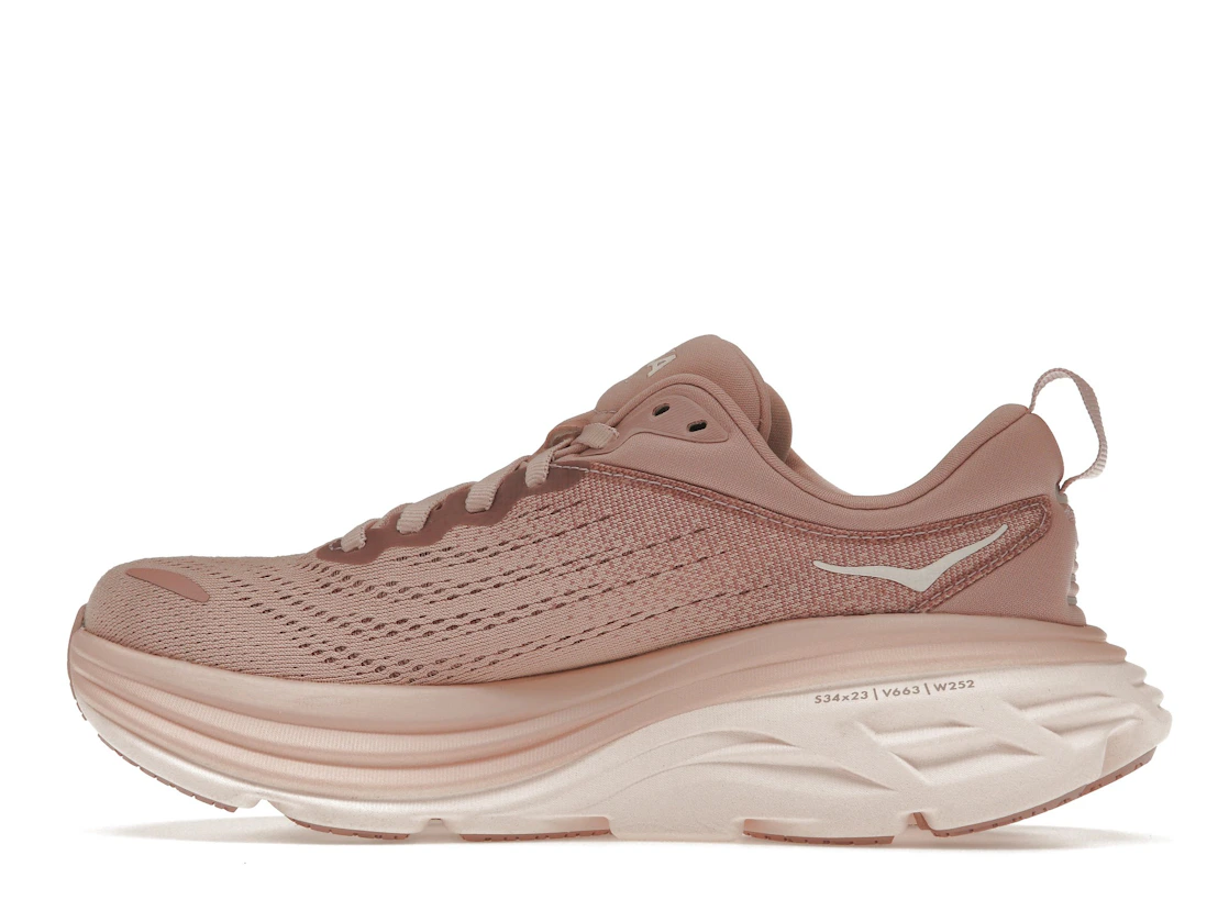 Vue 20 de Hoka One One Bondi 8 Pale Mauve 
