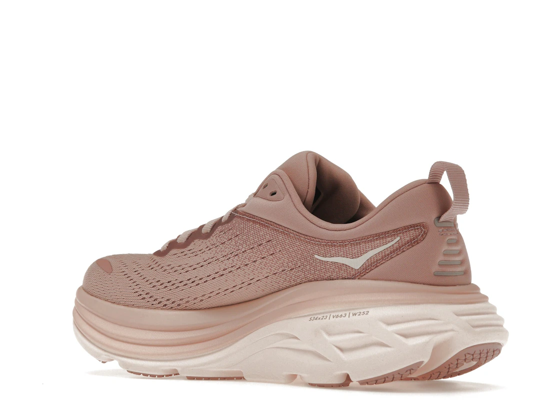 Vue 23 de Hoka One One Bondi 8 Pale Mauve 