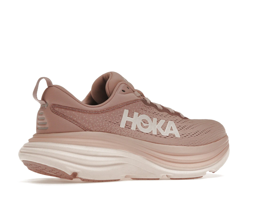 Vue 34 de Hoka One One Bondi 8 Pale Mauve 