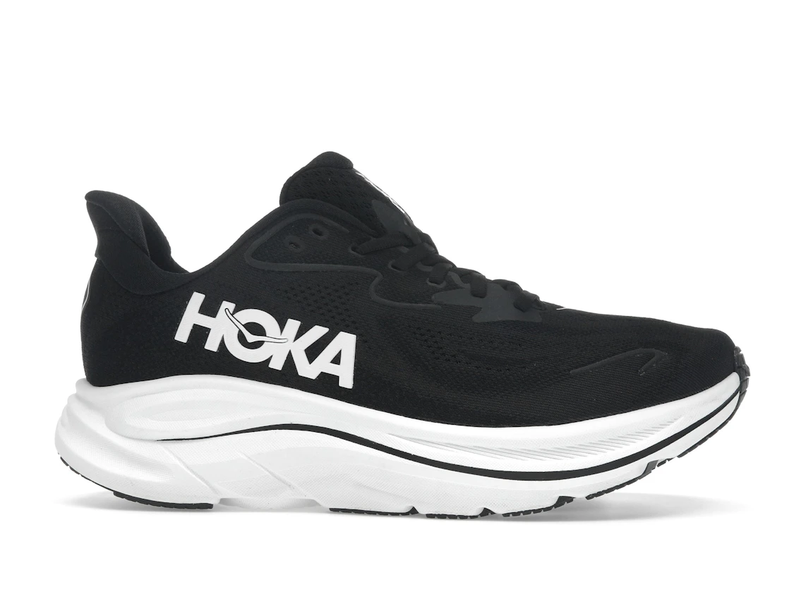 Vue 2 de Hoka One One Clifton 10 Black White