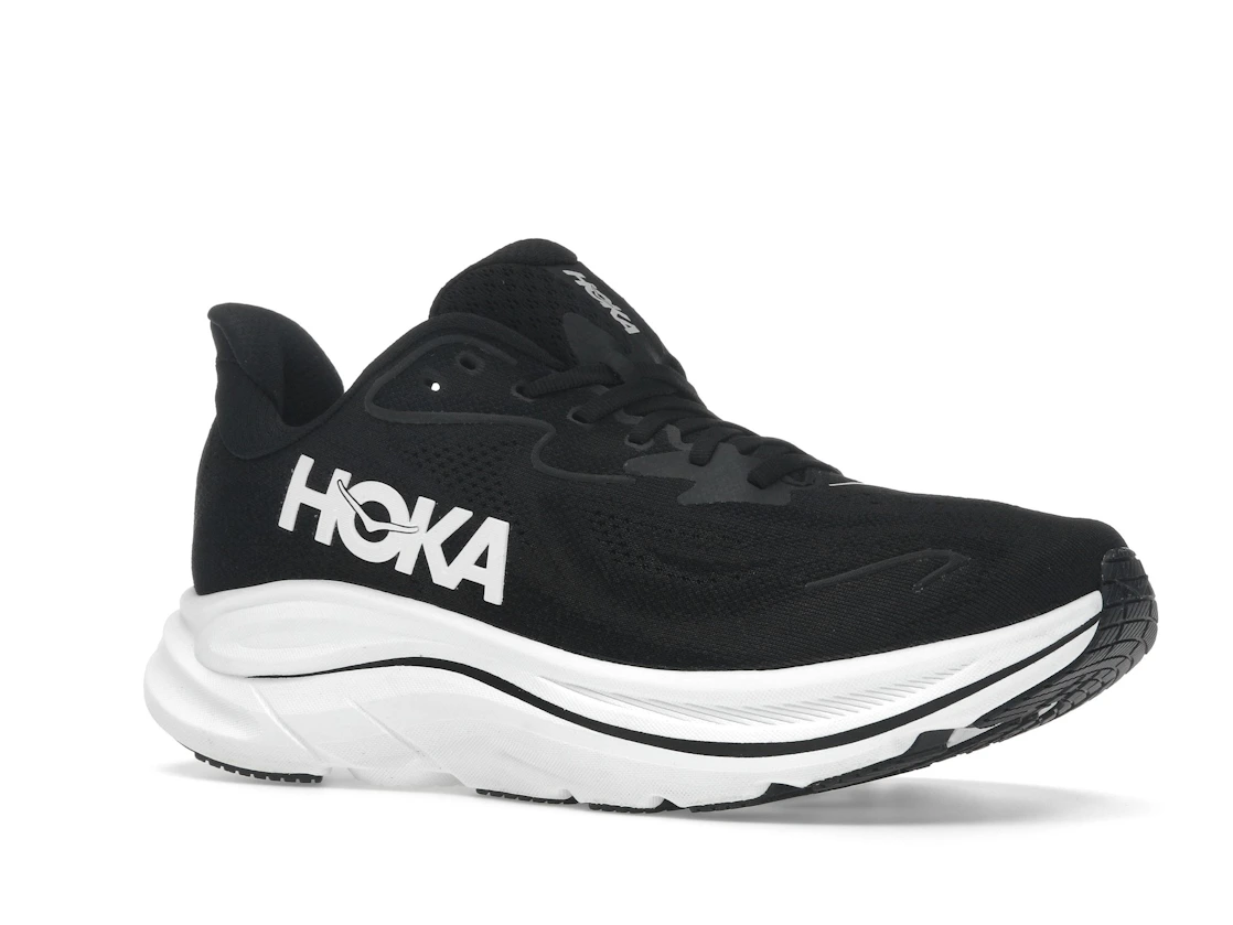 Vue 4 de Hoka One One Clifton 10 Black White