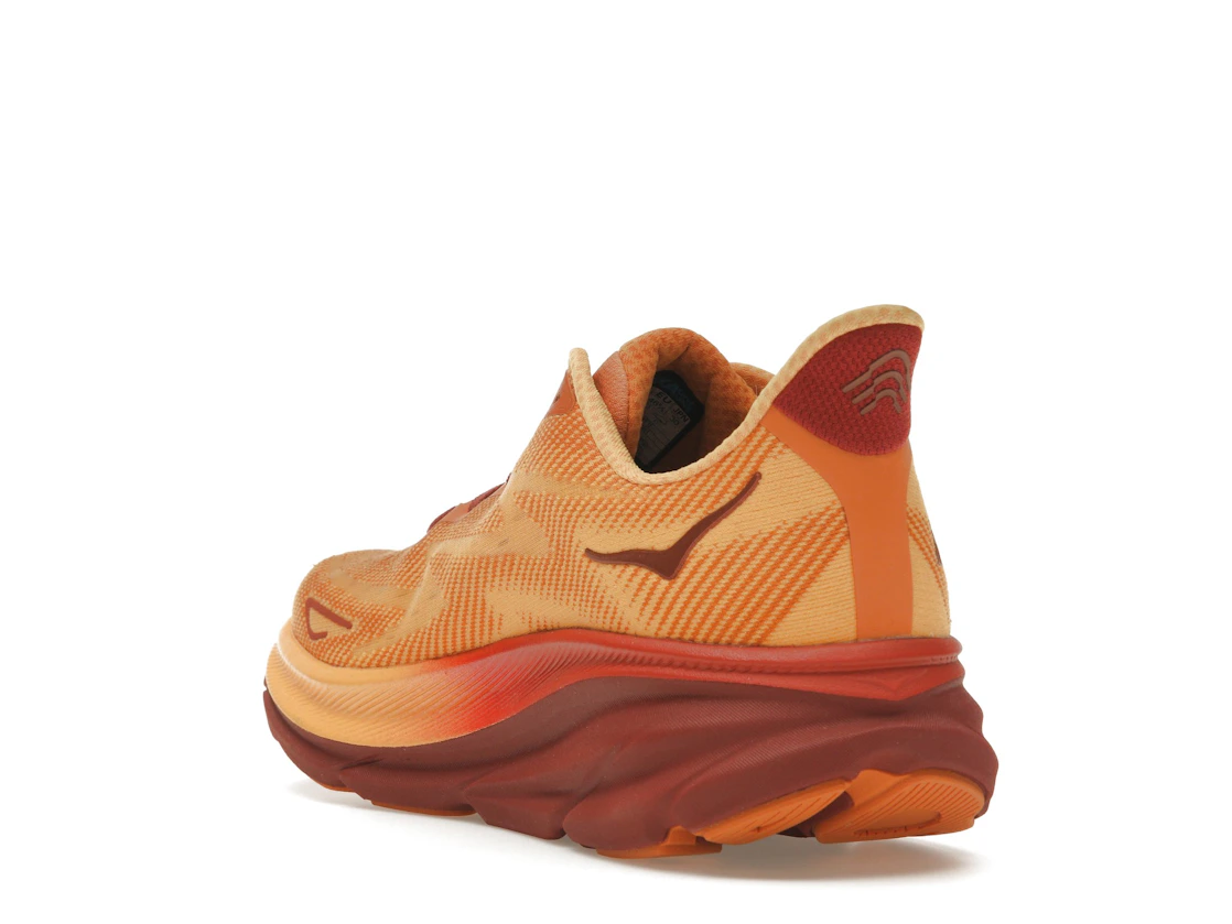 Vue 25 de Hoka One One Clifton 9 Amber Haze Sherbet