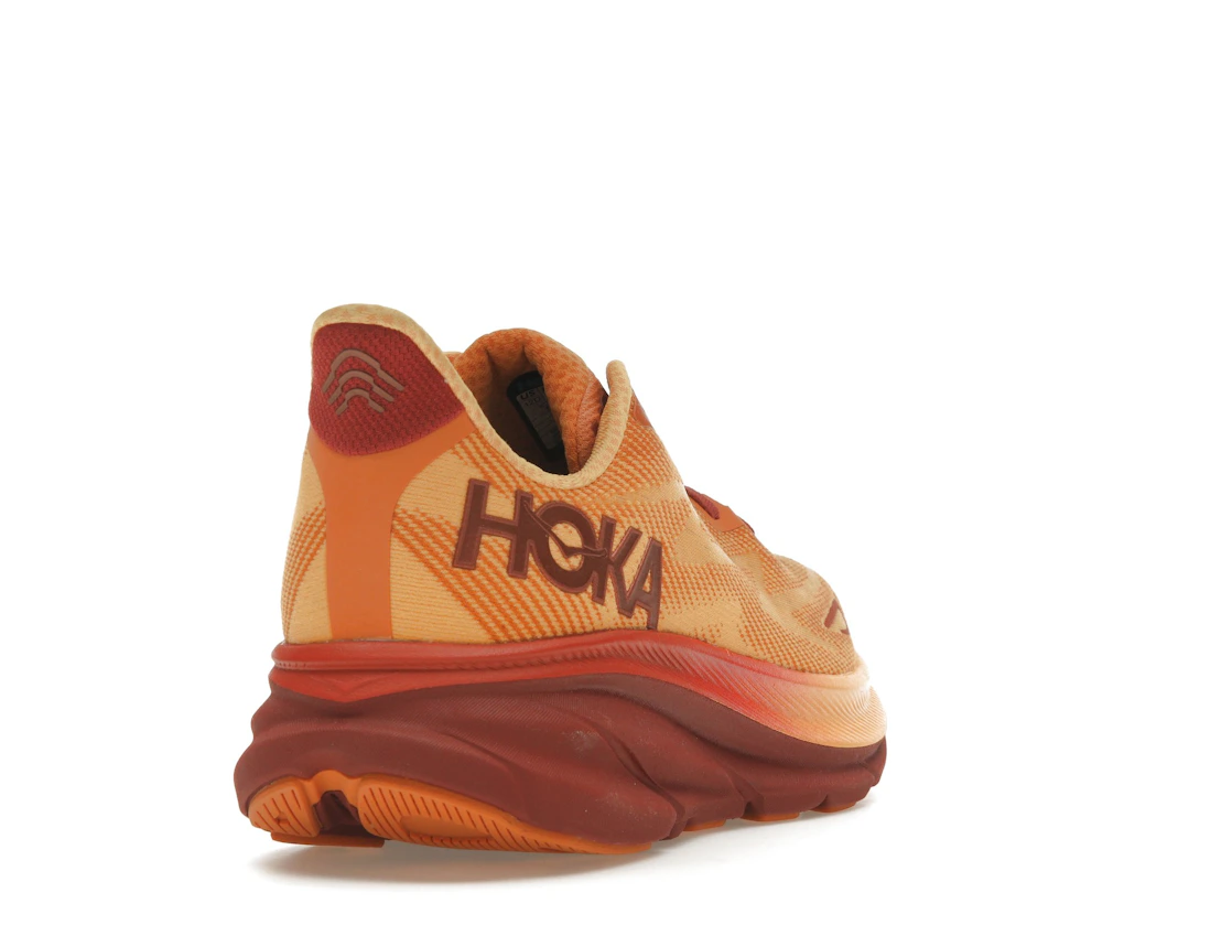 Vue 30 de Hoka One One Clifton 9 Amber Haze Sherbet