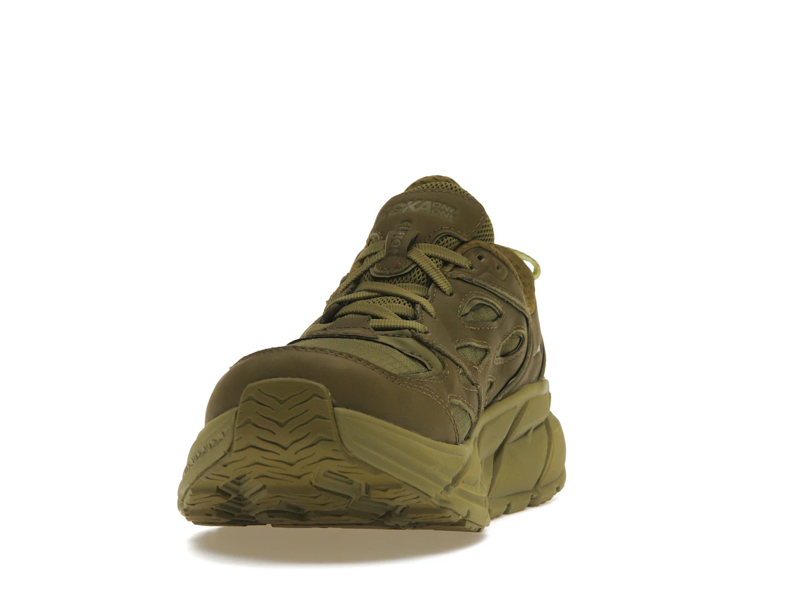 Vue 12 de Hoka One One Clifton L Gore-Tex Avocado Green Moss (All Gender)