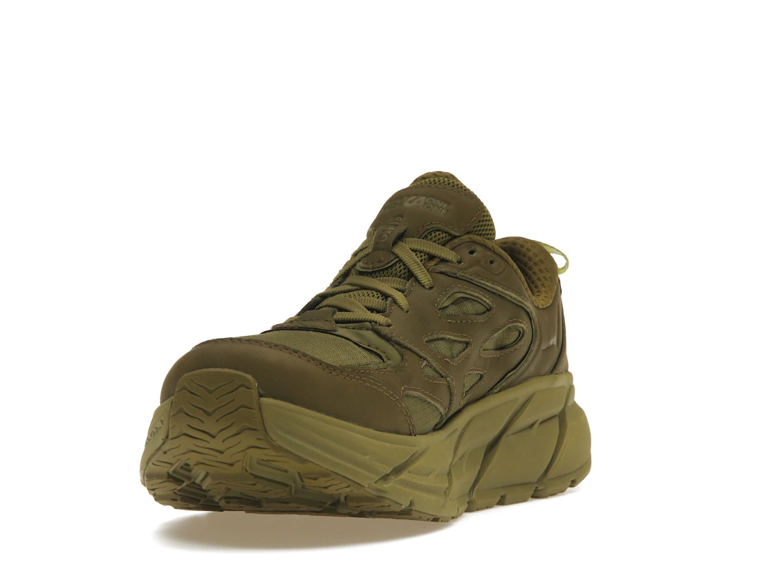 Vue 13 de Hoka One One Clifton L Gore-Tex Avocado Green Moss (All Gender)