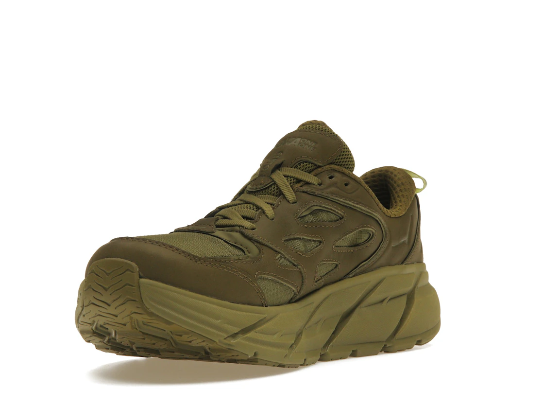 Vue 14 de Hoka One One Clifton L Gore-Tex Avocado Green Moss (All Gender)