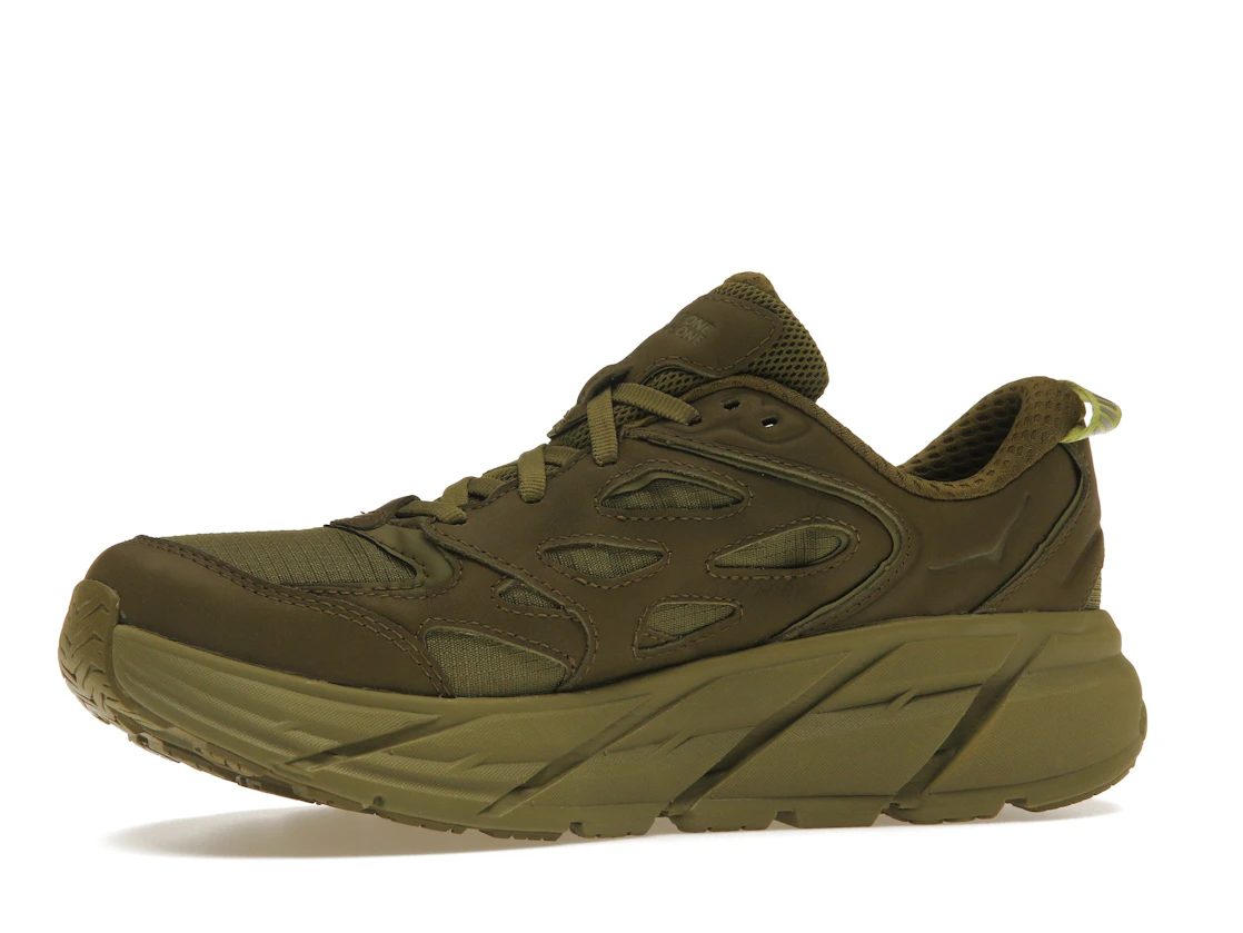 Vue 17 de Hoka One One Clifton L Gore-Tex Avocado Green Moss (All Gender)