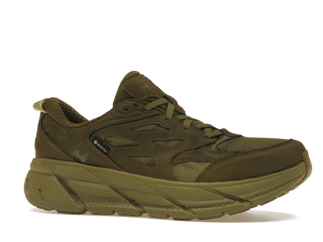Vue 3 de Hoka One One Clifton L Gore-Tex Avocado Green Moss (All Gender)