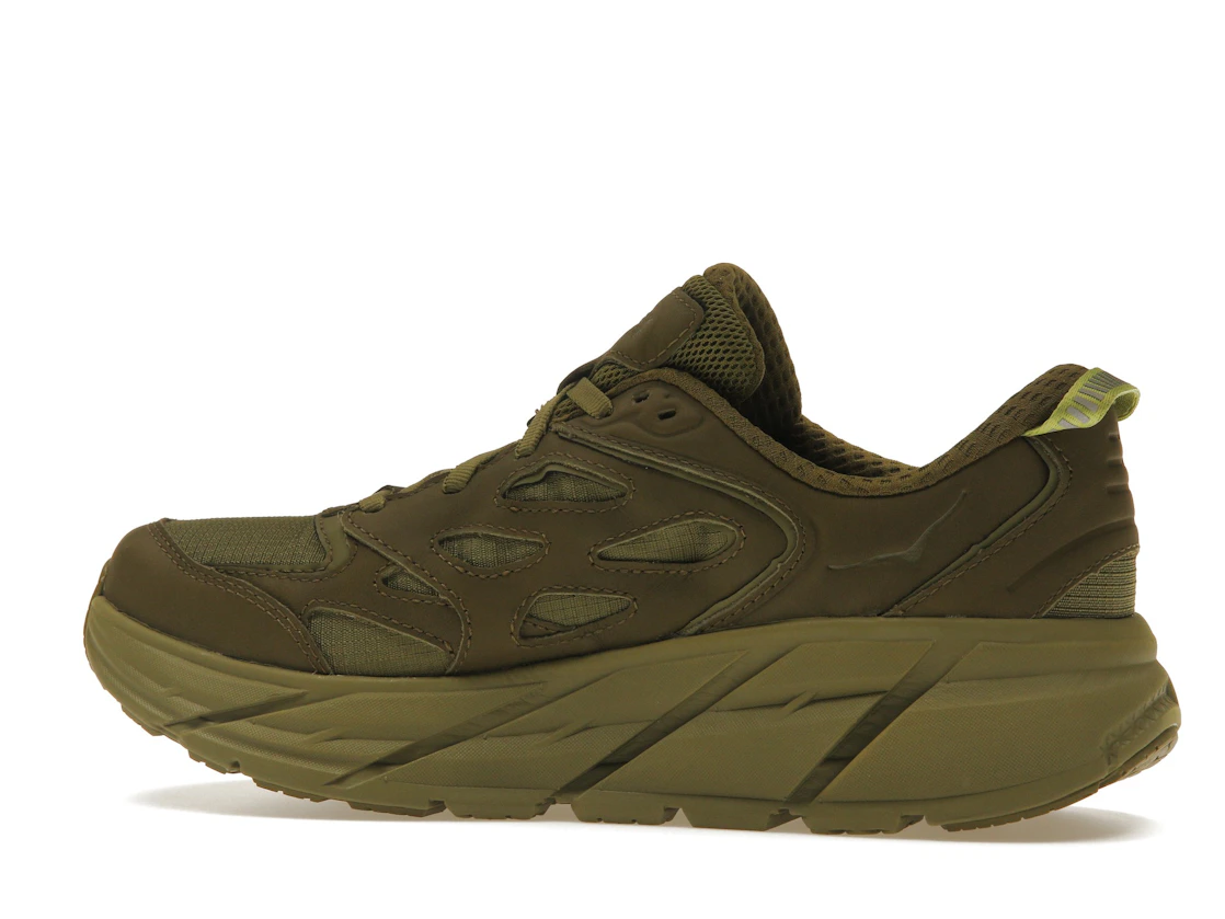 Vue 21 de Hoka One One Clifton L Gore-Tex Avocado Green Moss (All Gender)