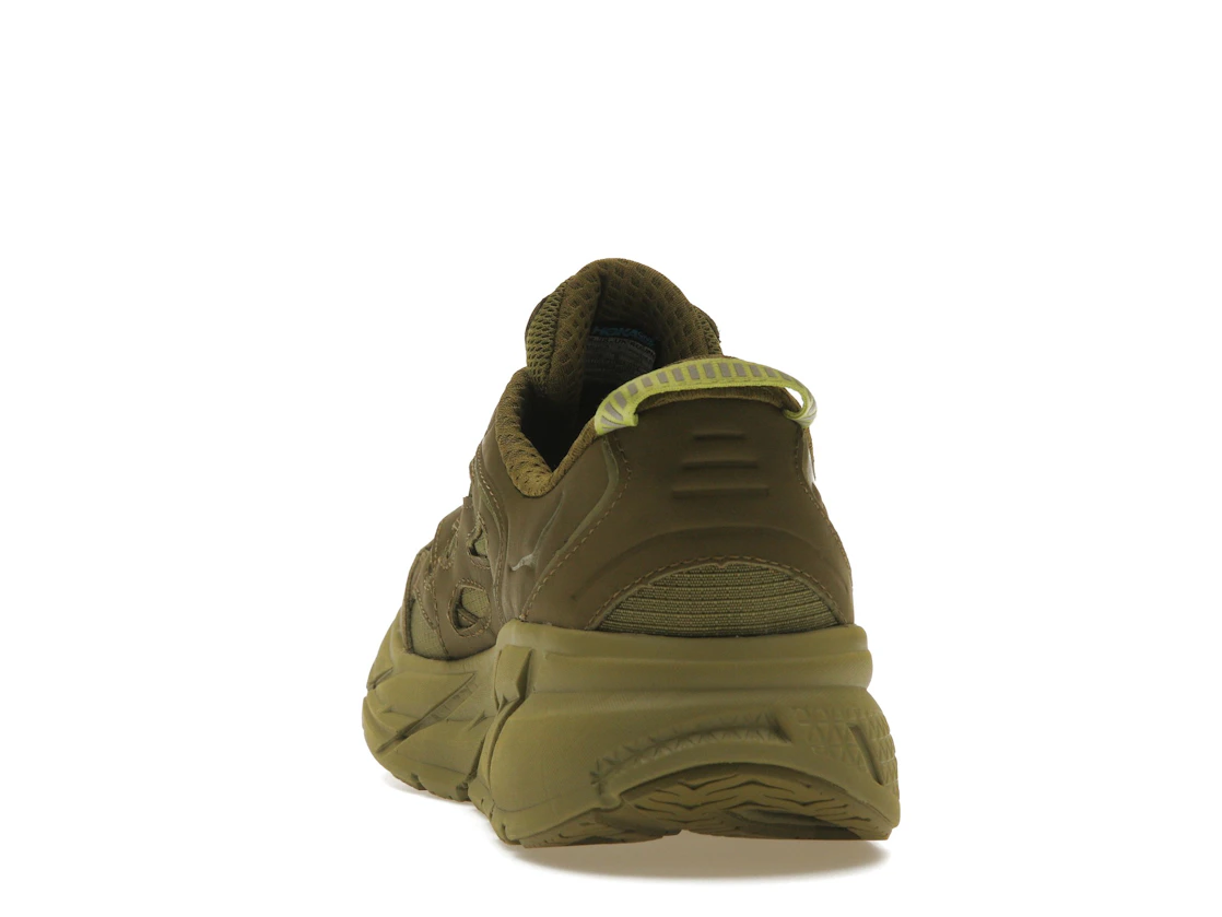 Vue 27 de Hoka One One Clifton L Gore-Tex Avocado Green Moss (All Gender)
