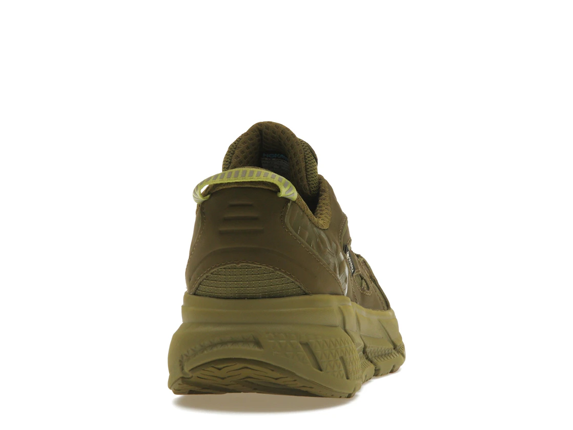 Vue 29 de Hoka One One Clifton L Gore-Tex Avocado Green Moss (All Gender)