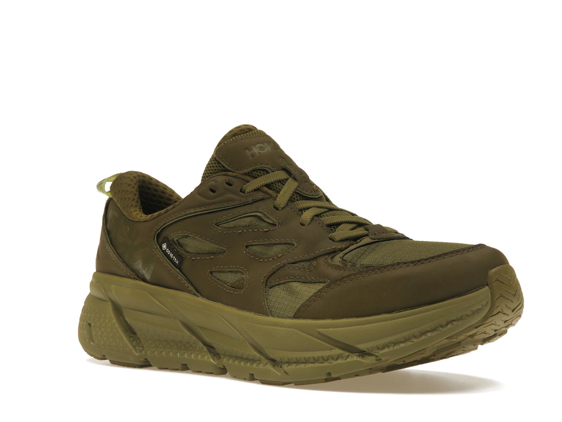 Vue 5 de Hoka One One Clifton L Gore-Tex Avocado Green Moss (All Gender)