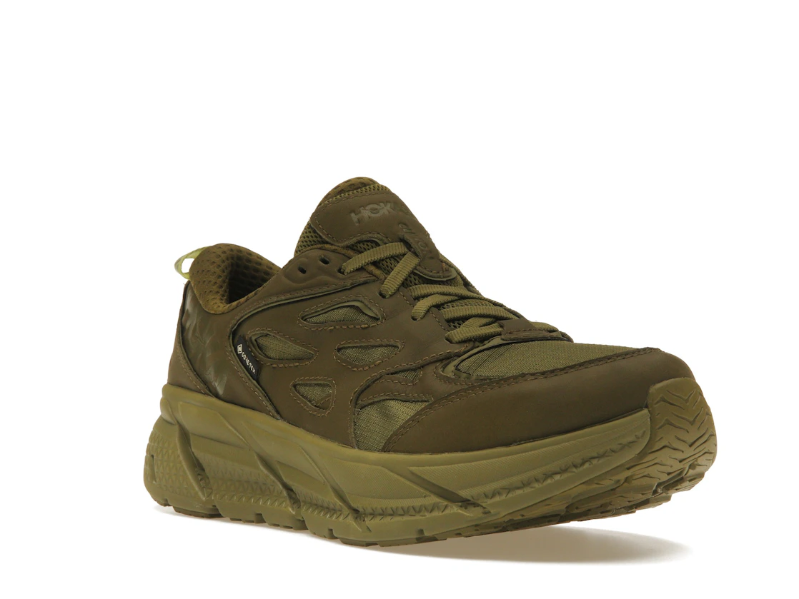 Vue 6 de Hoka One One Clifton L Gore-Tex Avocado Green Moss (All Gender)