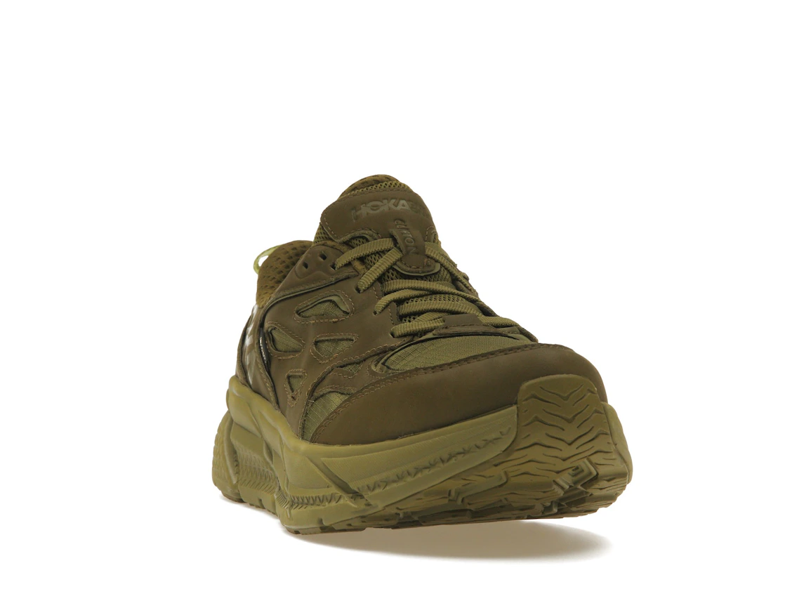 Vue 8 de Hoka One One Clifton L Gore-Tex Avocado Green Moss (All Gender)