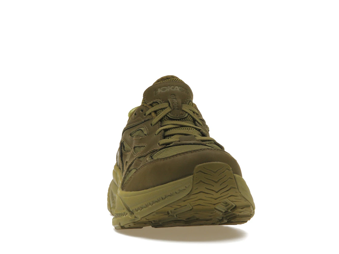 Vue 9 de Hoka One One Clifton L Gore-Tex Avocado Green Moss (All Gender)