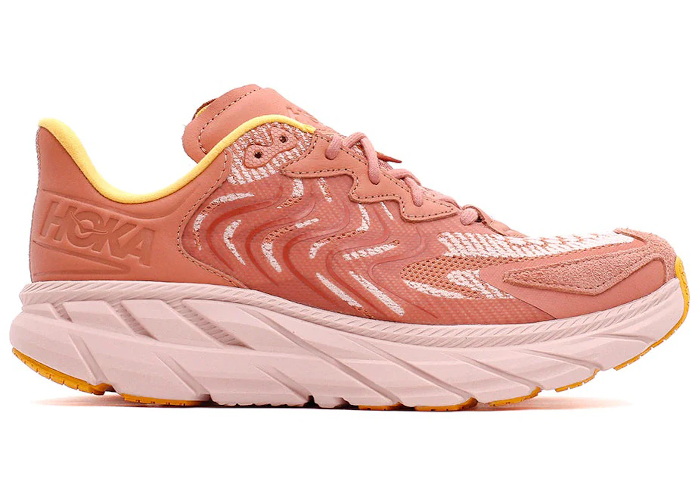 Hoka One One Clifton LS Earthenware Peach Whip (All Gender)